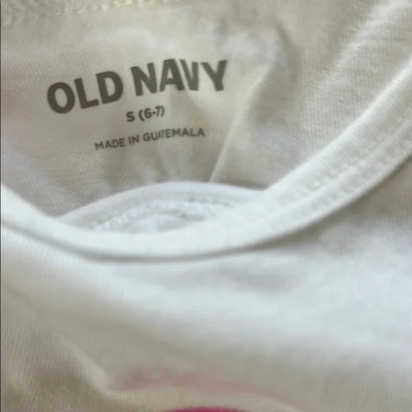 3 Old Navy Cream Shirt, White and Blue Tank Tops Soft Cotton Casual- NWT - Picture 3 of 9